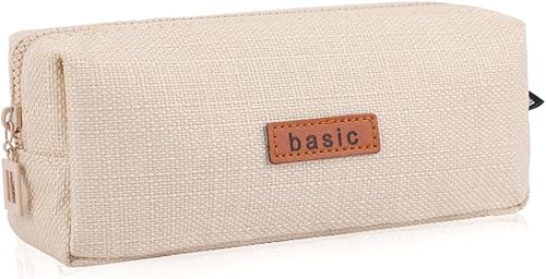 iSuperb Estuche transparente para lápices, bolsa de maquillaje transparente, bolsa de lápices multifunción para viajes de negocios, oficina, adultos