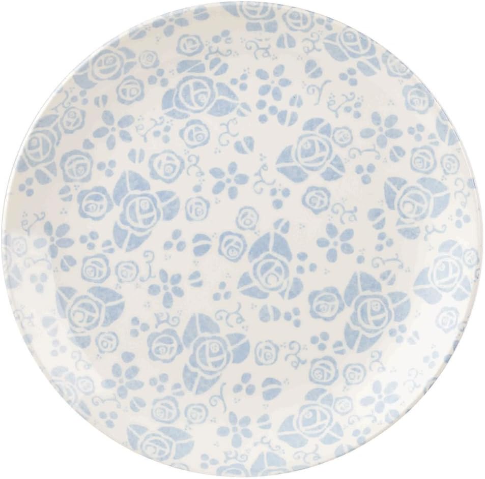Julie Dodsworth, FLEDGLING WHITE DINNER PLATE 26CM, Multi-colour