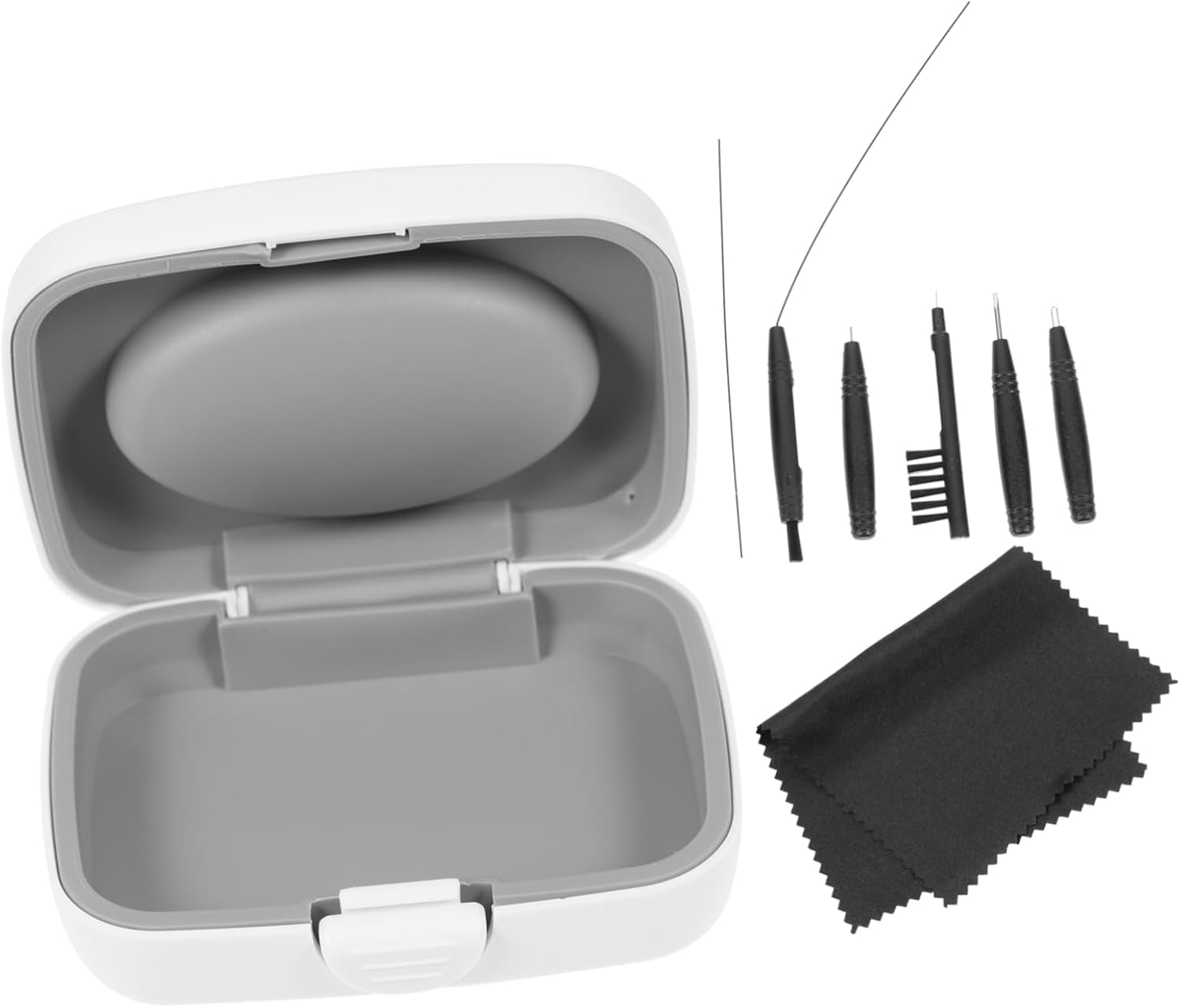 Hearing Aid Cleaning Tools of Hearing Aid Tools Cleaning Brush Set Accessories Care Kit