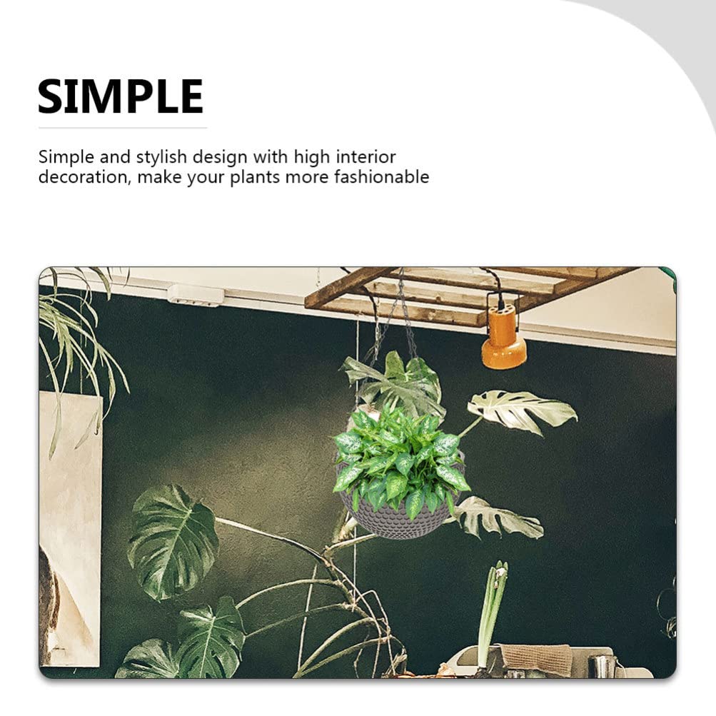 Cabilock 2pièces Paniers Suspendus Plastique pour Plantes Cache-Pots Nid Abeille pour Jardin Et Décoration Murale pour Fleurs Et Plantes Succulentes Modèle
