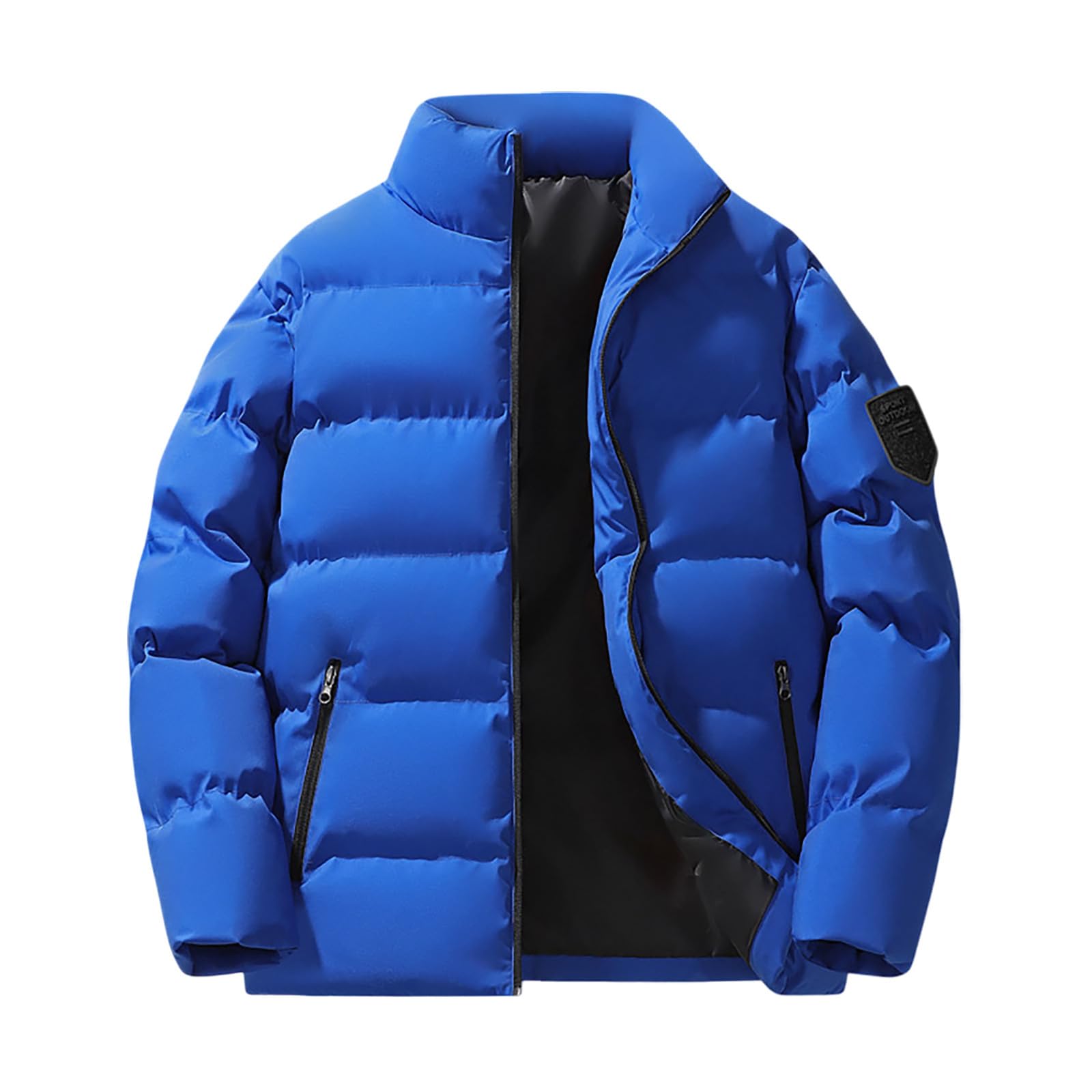 Genérico Sobretudo Homem Abrigo Hombre Parka Militar Hombre Abrigos De Paño Parka Verde Chaqueta Militar Parkas Militares Chaquetas De Plumas Casual Chaqueta Plumas Negra Abrigos Invierno para Abrigo