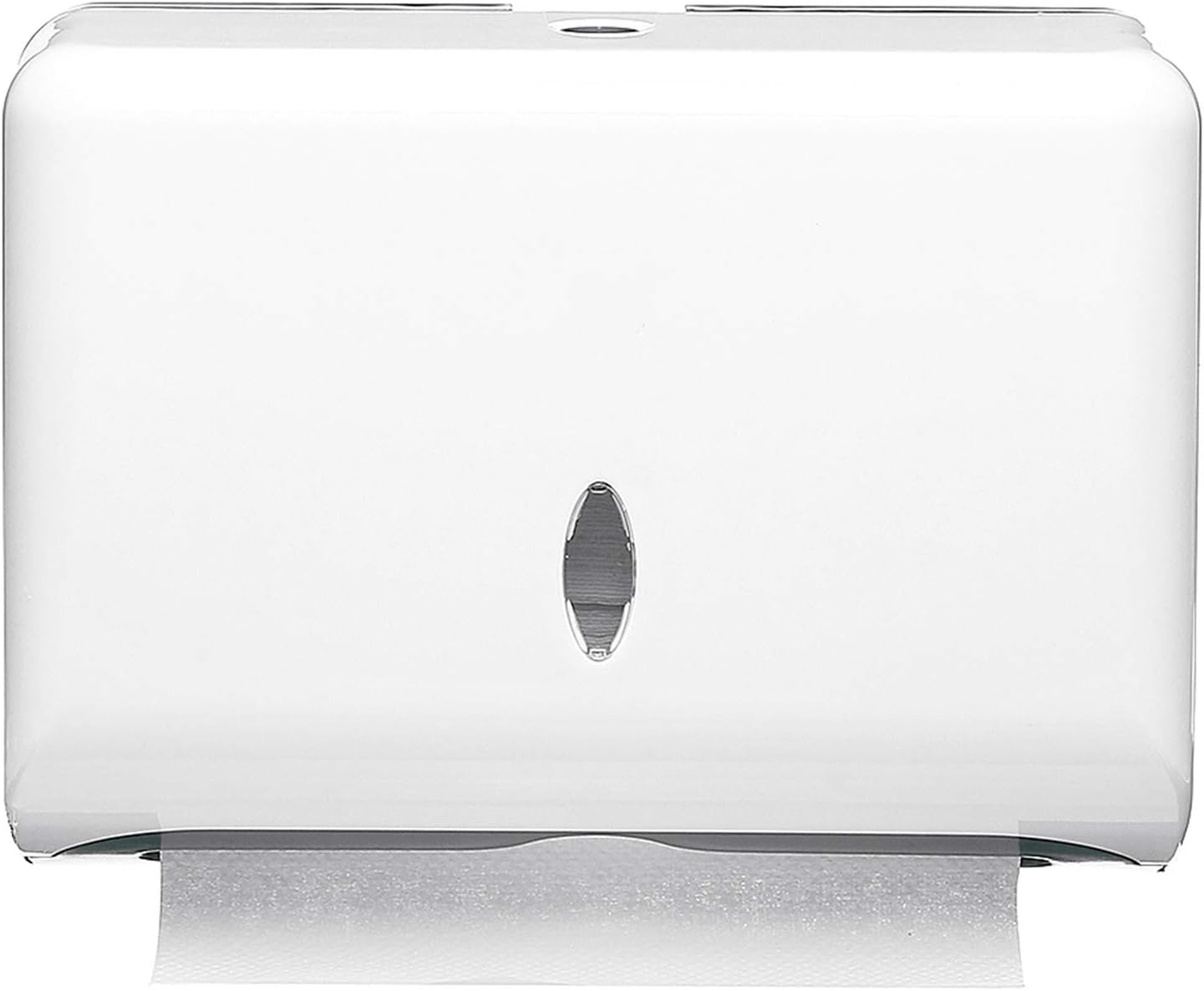 Paper Towel Dispensers, Commercial Toilet Tissue Dispensers Wall Mount Paper Towel Holder Multifold/C-Fold Paper Towel Dispenser for Kitchen and Restroom Decor (White)
