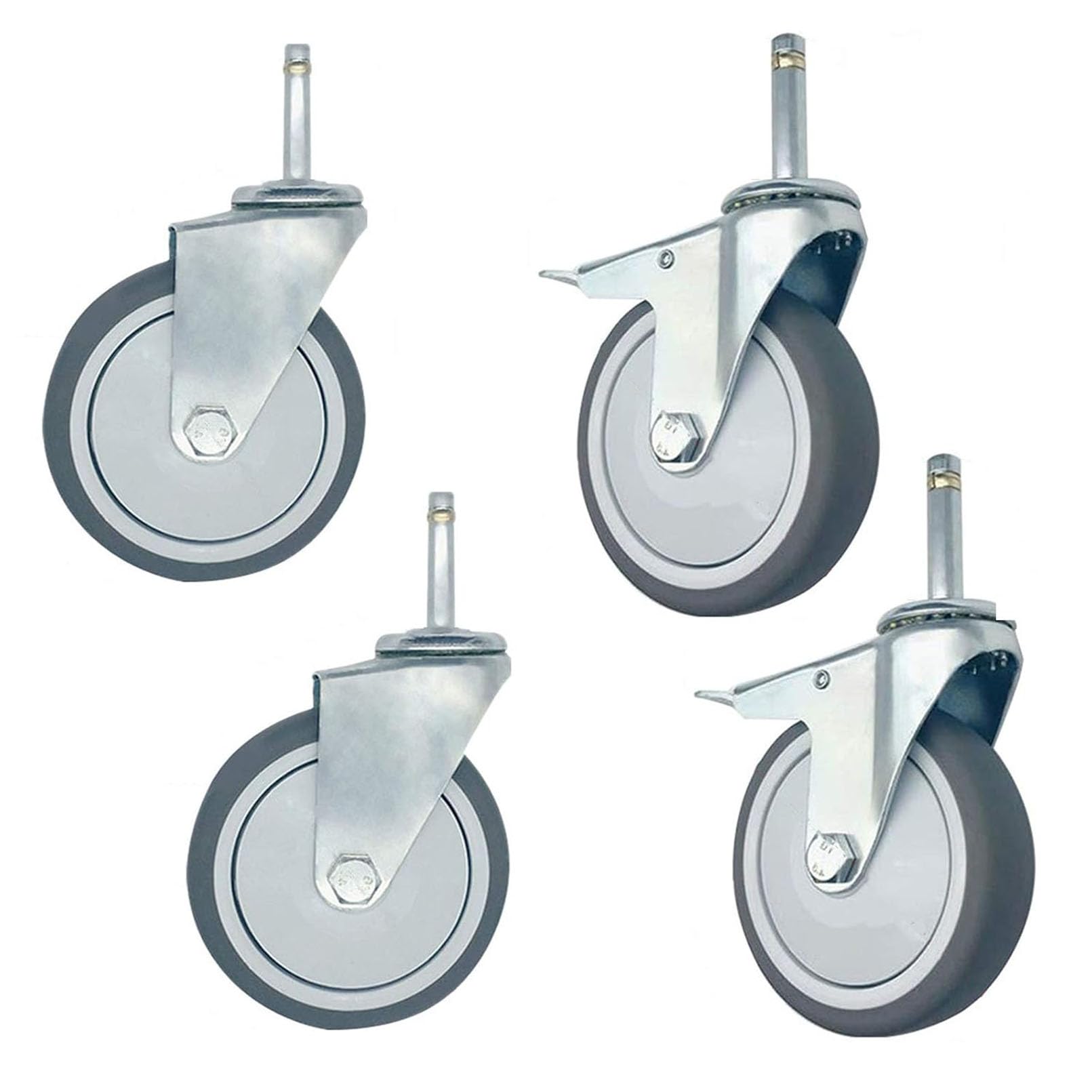 Roulettes pour Meubles, Charge Lourde, Pivotantes 360°, Silencieuses A,S