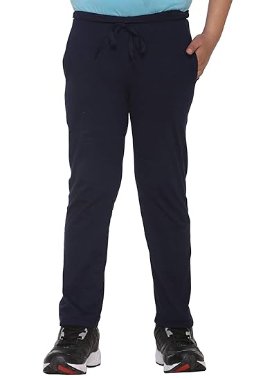 Boy's Slim Fit Cotton Trackpants (K10-P)