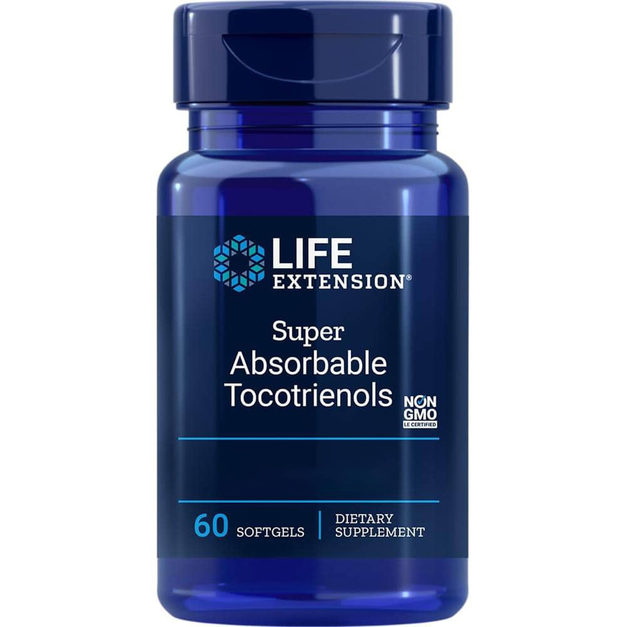 Super Absorbable Tocotrienols, Vitamin E and Tocotrienols, 60 Softgels, Gluten-Free, SOYA-Free, Non-GMO