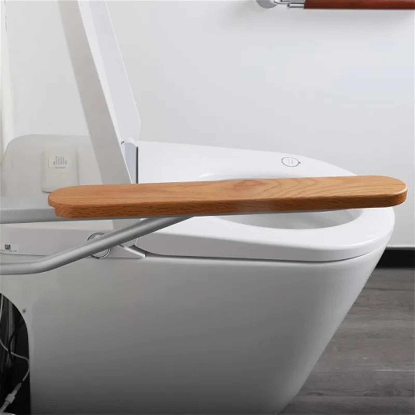agarraderas baño Pasamanos Plegable Resistente a la corrosión y al óxido para baños de Ancianos, Soporte Estable, fácil de Instalar, Marco Auxiliar de riel. Tirador de baño(Shabili Dark)