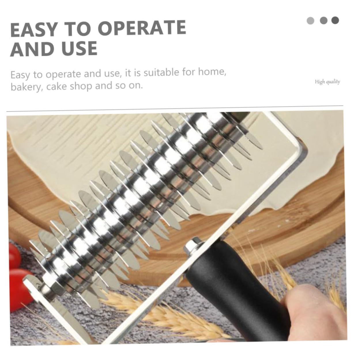 MAGICLULU 1 Emporte-pièce En Treillis Pour Pâtisserie Outil De Roulage Outil De Cuisson Multifonctionnel