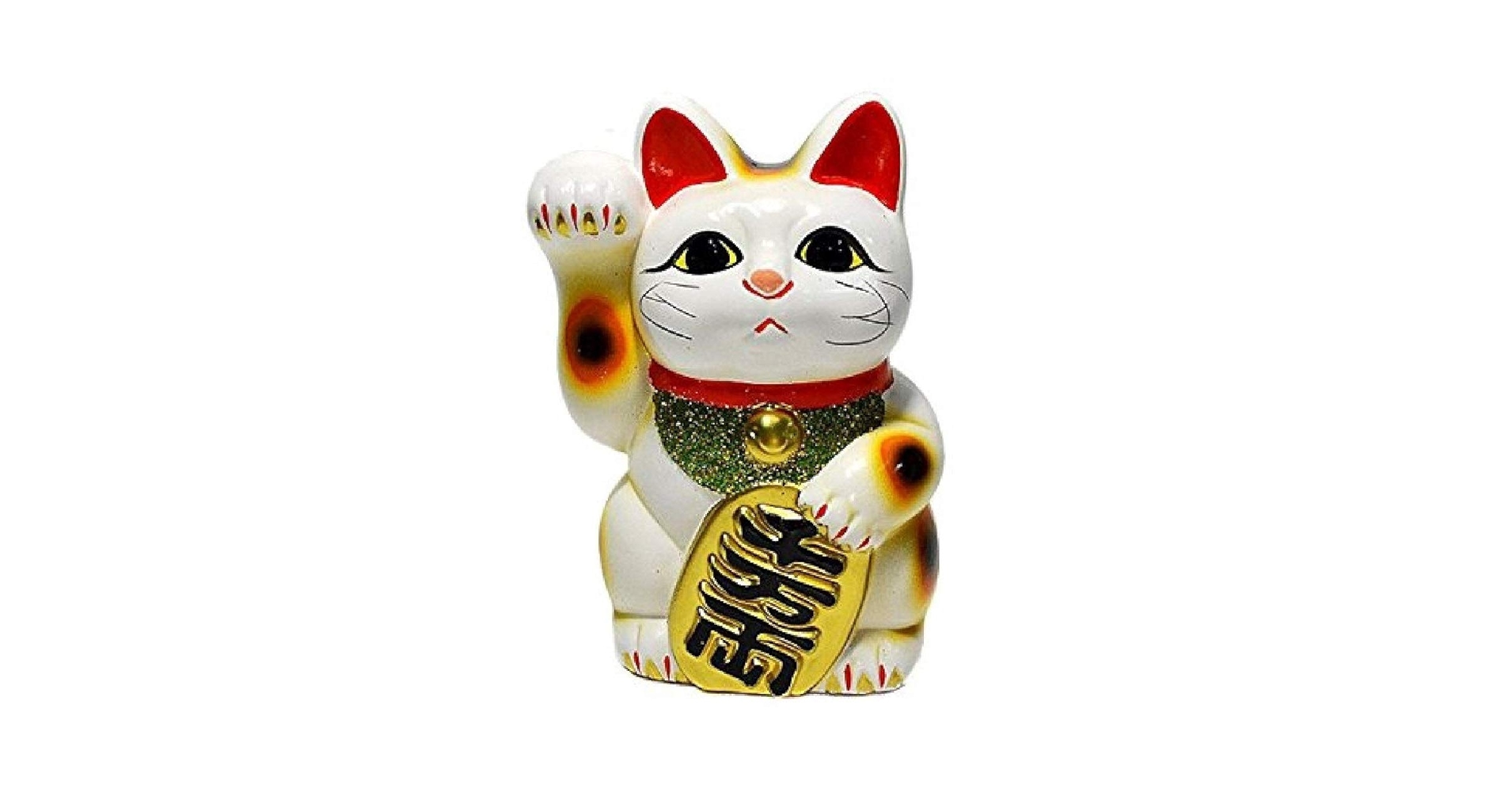 ご確認用　妻の作った　招き猫　正統派！　三毛猫　右手招き　極小小粒 小粒だけど体力ナンバーワン！正統派三毛柄のみけこちゃん