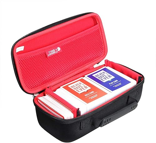 Hermitshell Estuche de viaje duro para Never Have I Ever a Fun - Juego de cartas de fiesta para adultos