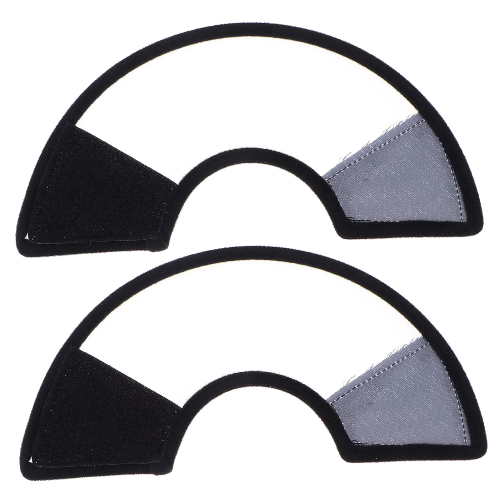 MERRYHAPY 2sets Rat Collar Cone Hamster Neck Ring for Bite Lick Recovery Soft Durable Easy Application 2pcs*2