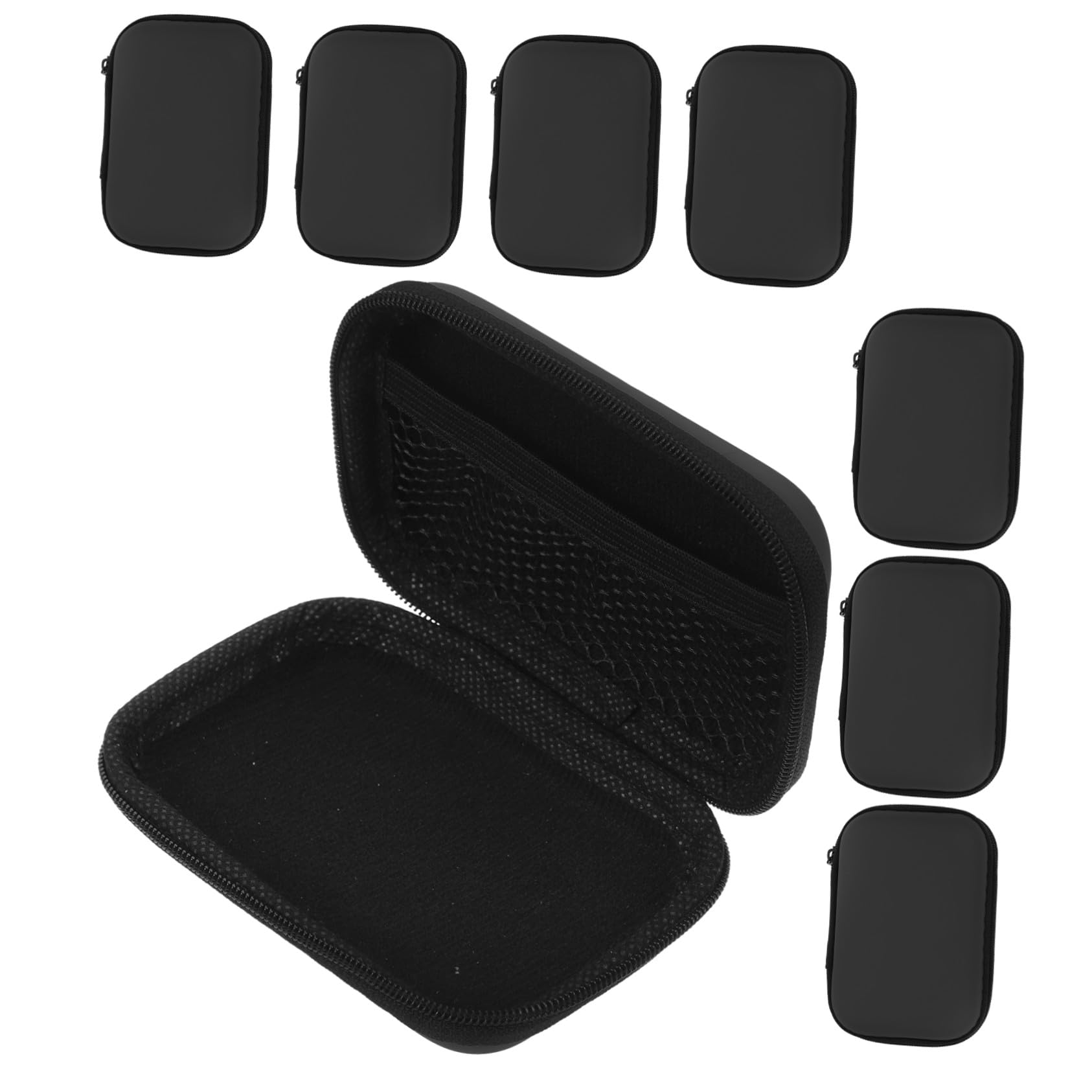 Bolsa Organizadora de Cables de 8 Piezas Material Eva Resistente, Fácil de Llevar y Reutilizable para Viajes y Actividades al Aire Libre