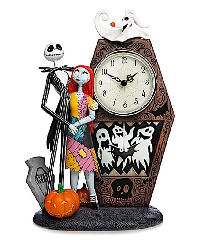 The Nightmare Before Christmas Love Never Dies Table Clock