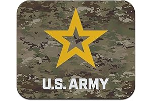 US Army Padded Mouse Pad for Smooth Gaming and Work