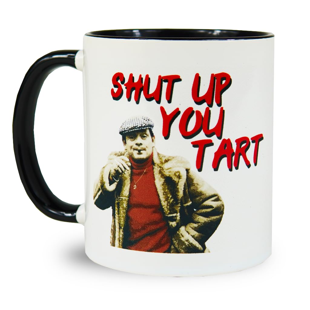 Reactive Brands MUGEMS Shut Up You Tart Mug - Funny Only Fools Horses Delboy Coffee Or Tea Mug