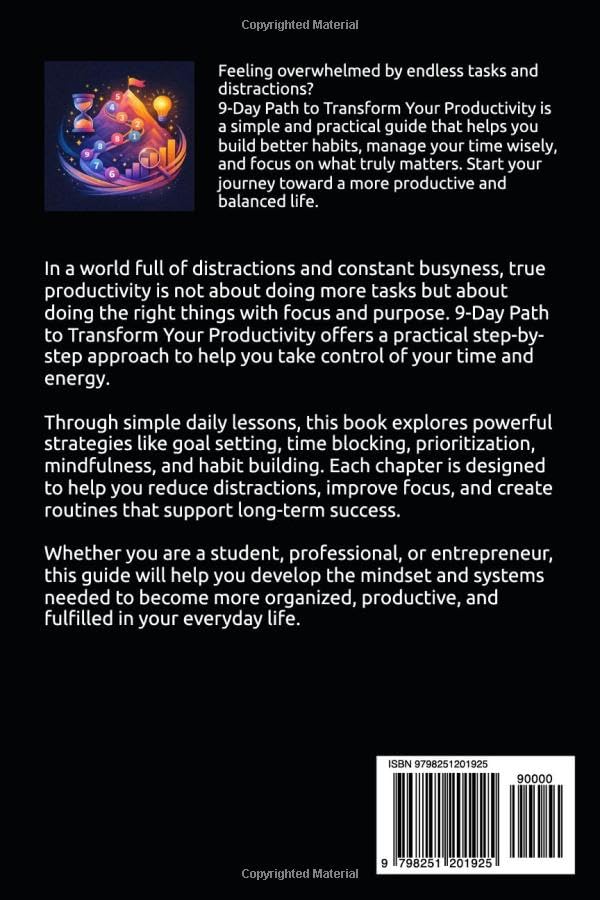 9-Day Path to Transform Your Productivity: Daily Lessons to Become Your Best Self image 3