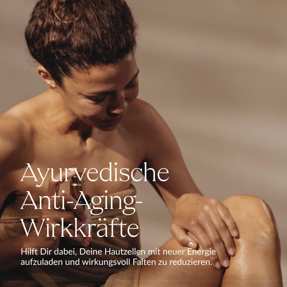 khadi SHATAVARI EVERYOUNG Ayurvedisches Elixier Skin & Soul Oil - Anti-Aging-Öl - strafft & revitalisiert - 100% pflanzlich, natürlich & vegan - 100ml