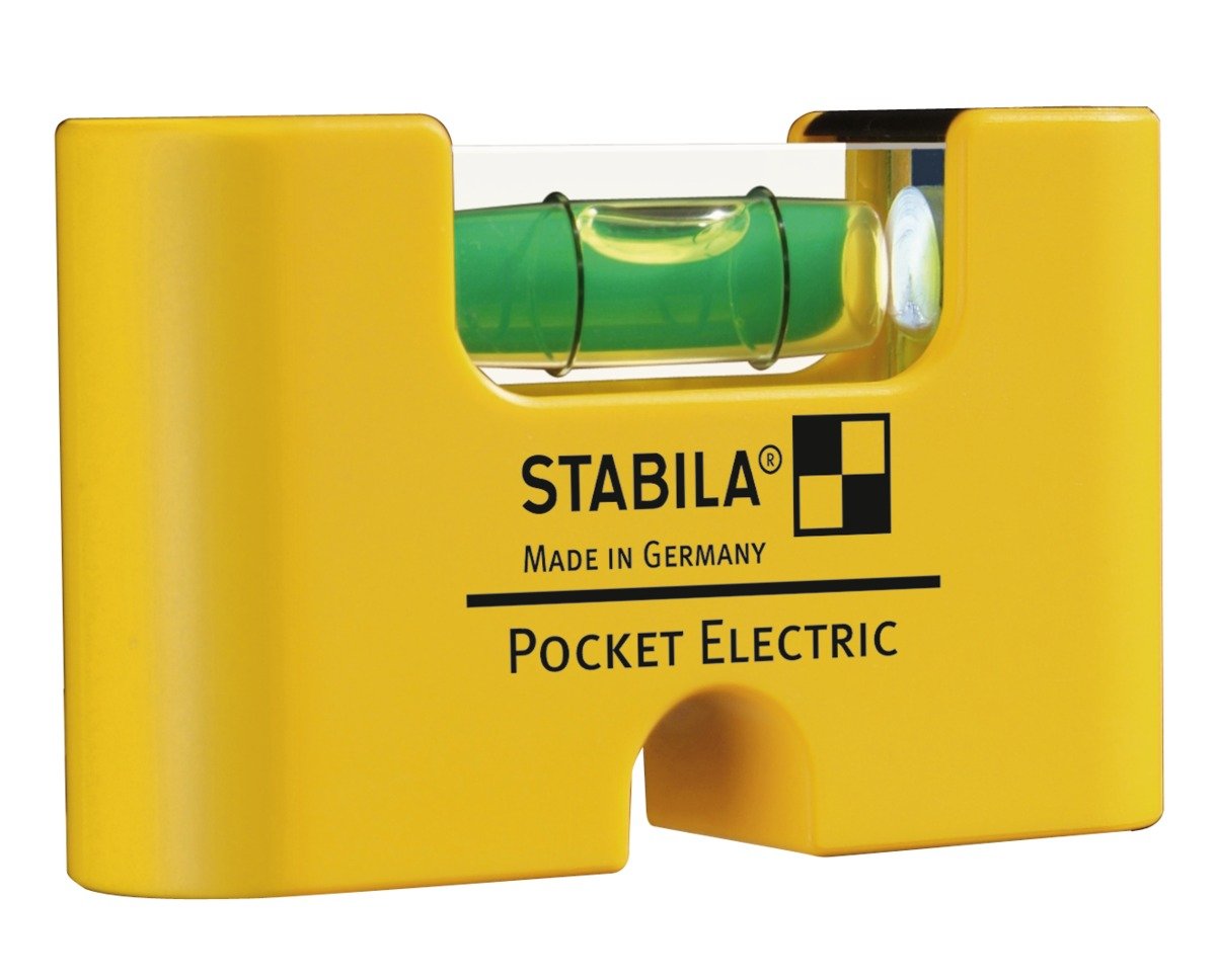 Hesse Super-Entmanteler Jokari für Kabel 8-13 mm, 460238.0 & STABILA Wasserwaage Pocket Electric, 7 cm, mit Seltenerd-Magnetsystem