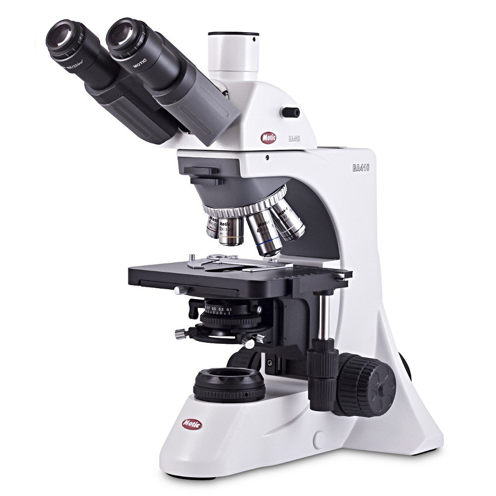 Motic BA410E (Elite Series) Research Grade Trinocular Microscope