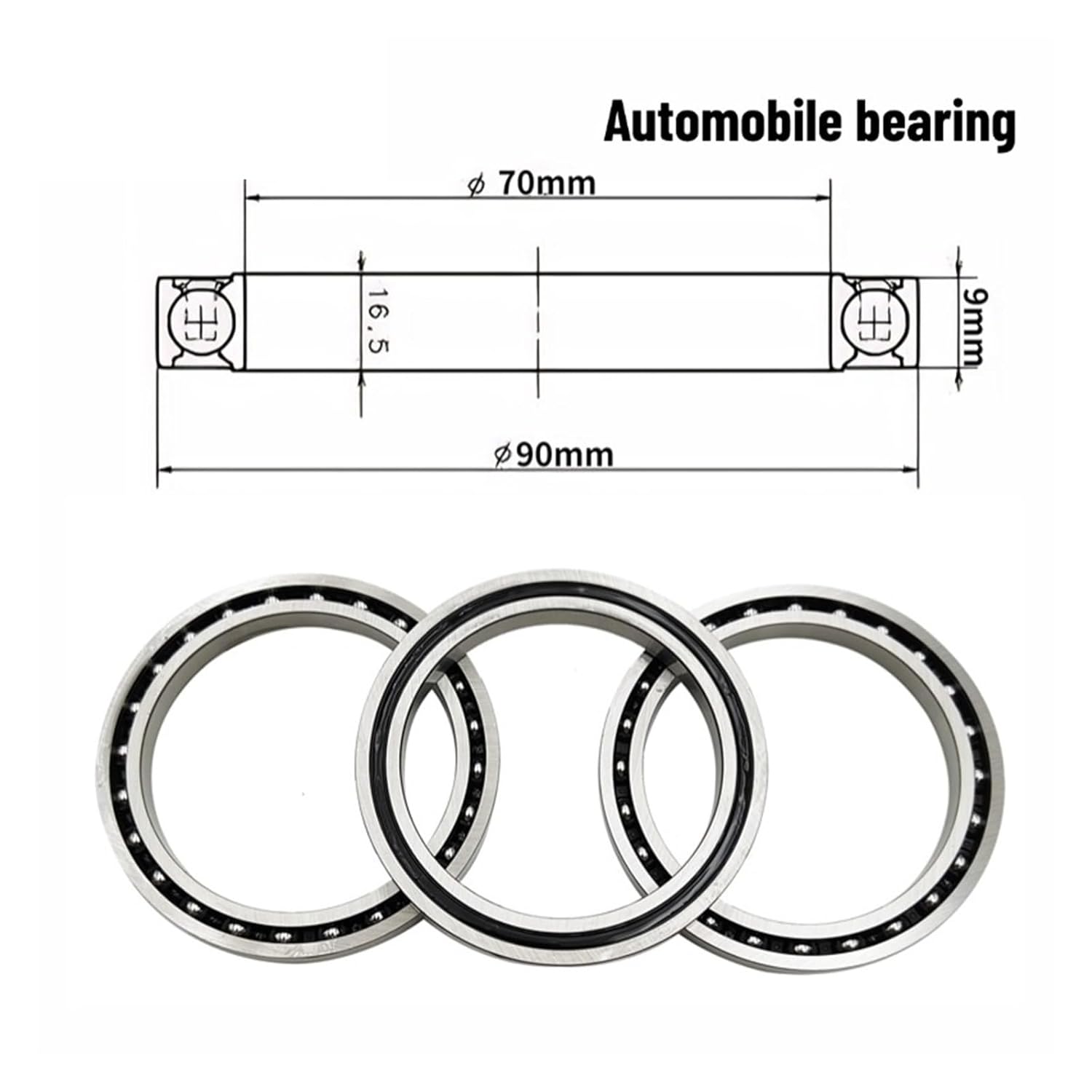 1 個 AB12458。S06 - 乗用車トランスミッションベアリング 100X130X15.3 mm 自動車オートマチックトランス