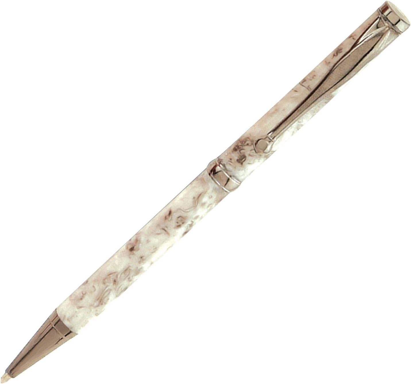 Penn State Industries PKSLFUNGM Funline Economy Slimline Twist Ballpoint Pen Kit Woodturning Project (10, Gun Metal)