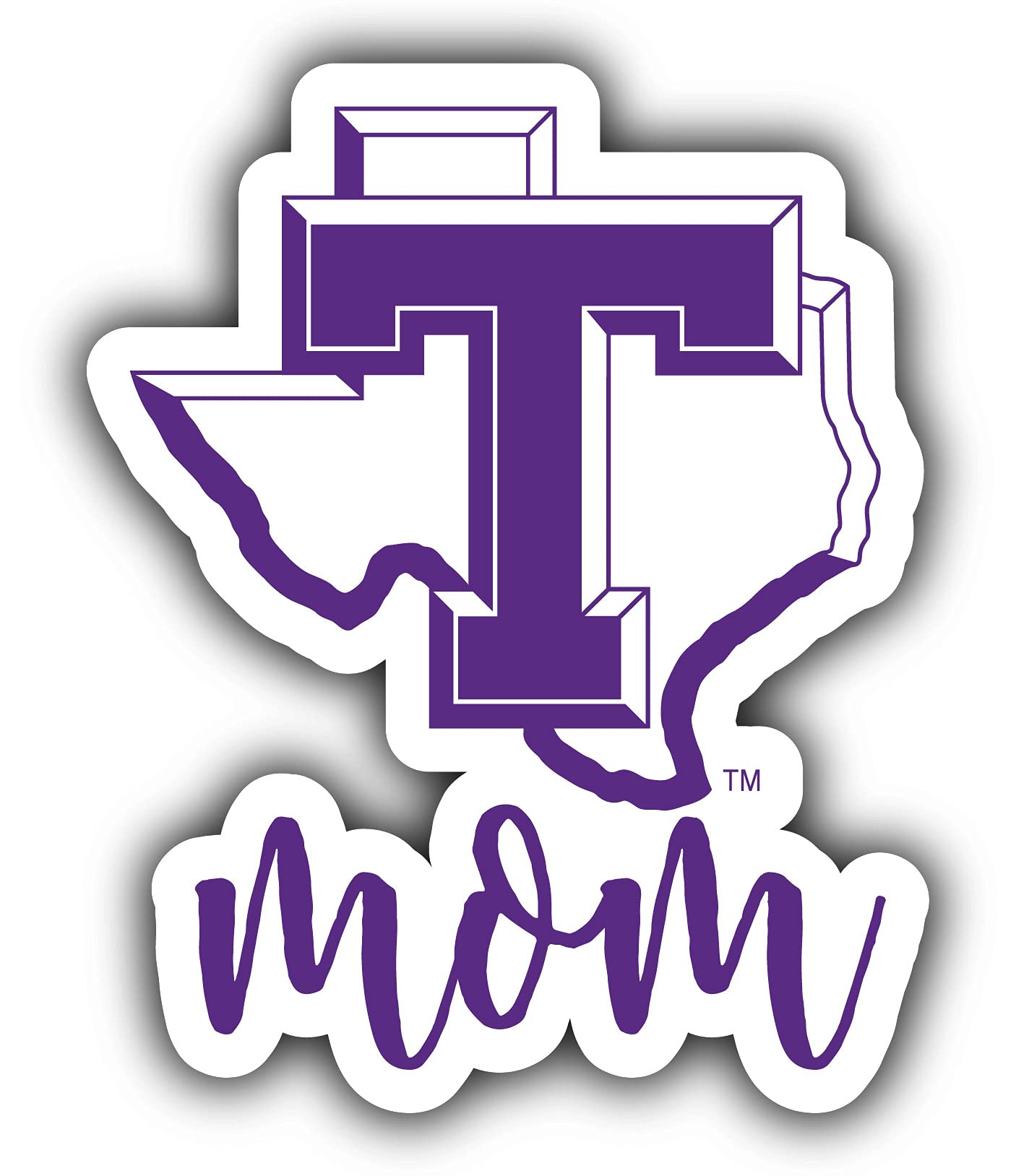 Tarleton State University Proud Mom 4-Inch Die Cut Decal Officially Licensed Collegiate Product