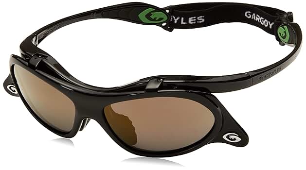 Gargoyles ブラック ゴーグル Amazon | Gargoyles Men's Gamer Polarized Wrap Sunglasses