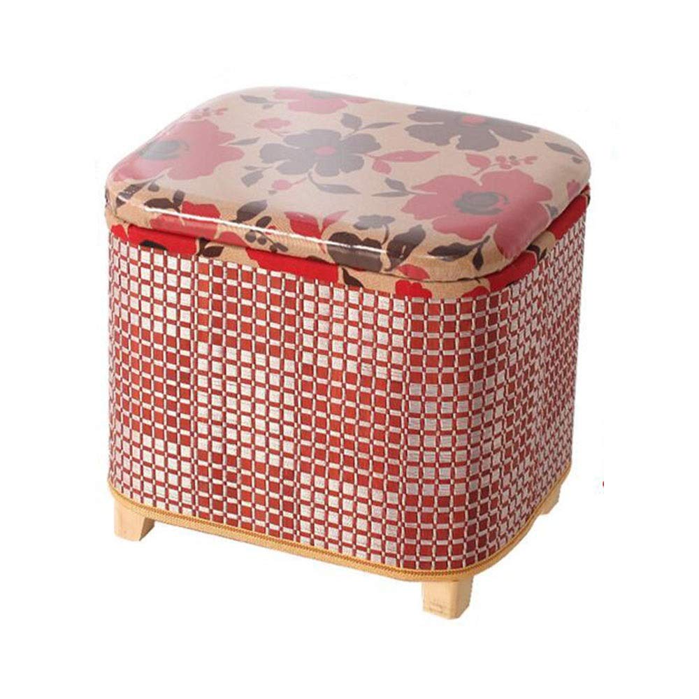 Poufs rangement articles divers livres jouets et tabouret de salon deux tailles