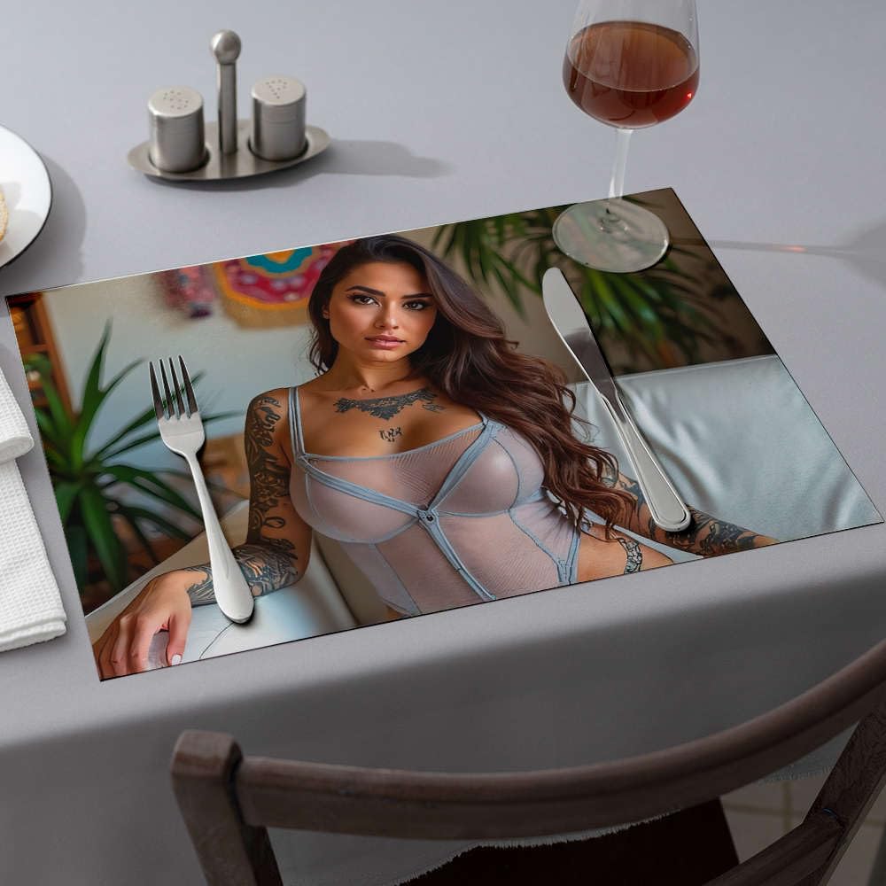 Sets de table (6 pièces) lavables pour protéger et embellir la salle à manger