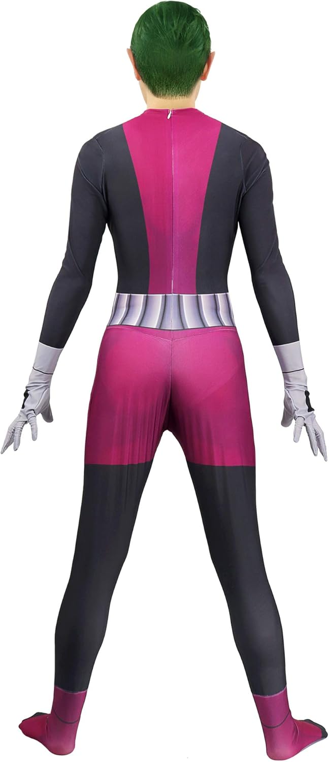C-ZOFEK Men's Cosplay Costume 3D Printed Jumpsuit for Halloween