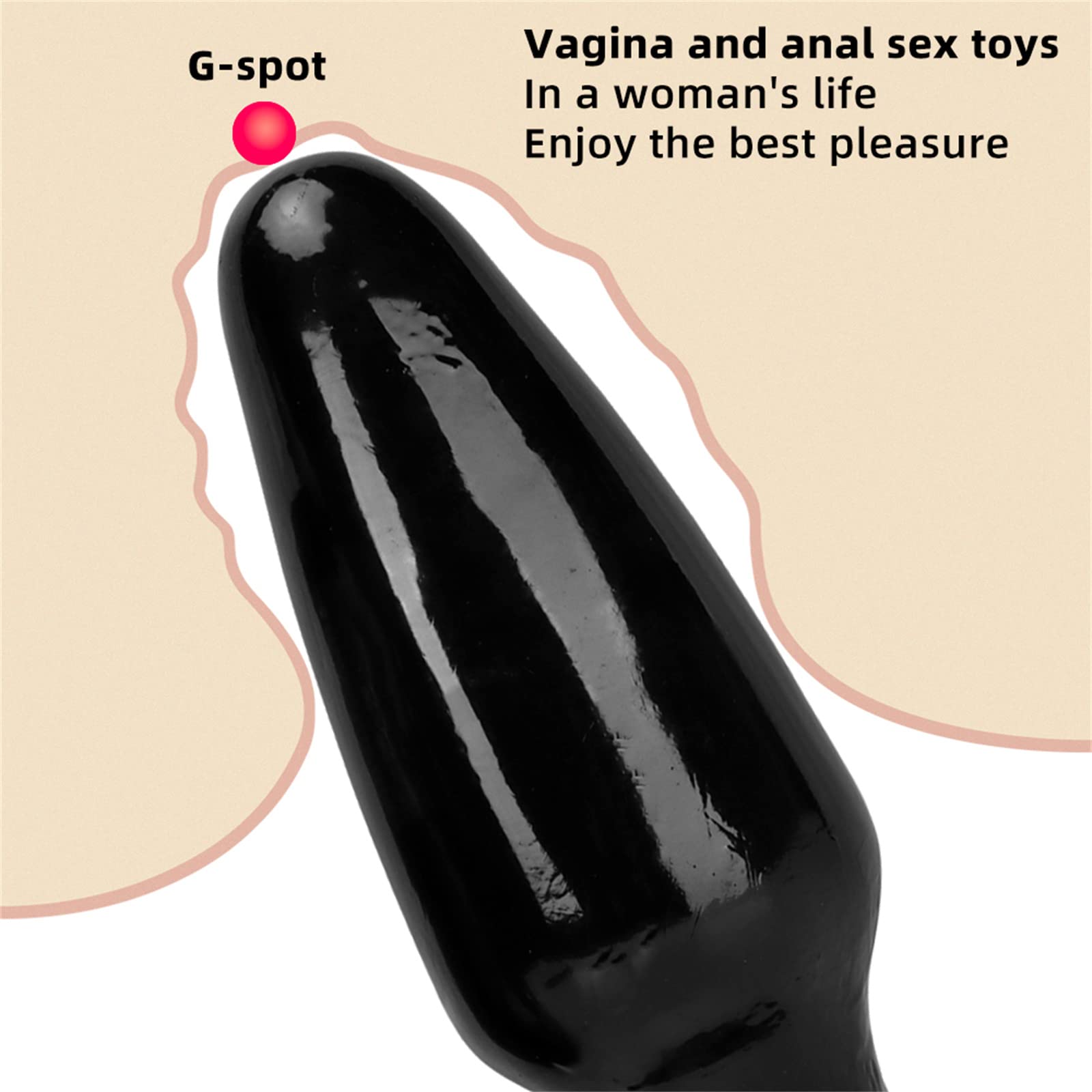 Plug anal extra large XXL, godes anaux géants, gode fisting avec ventouse, dilatateur anal for point G, plug anal SM, plug anal for femmes et hommes