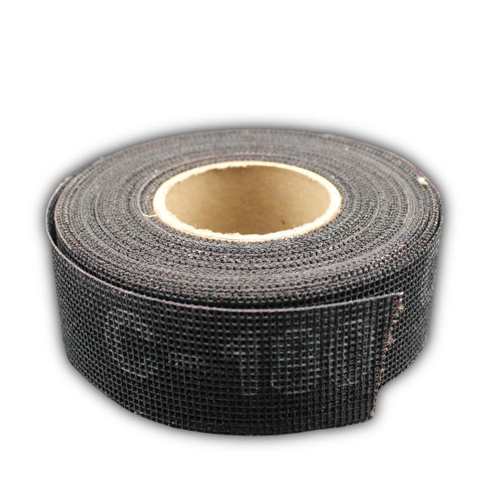 JD Brands Open Mesh Abrasive Cloth Roll Silicone Carbide 180Grit 38mm x 10M for Use On Wood Metal, Plasterboard, Copper Pipes