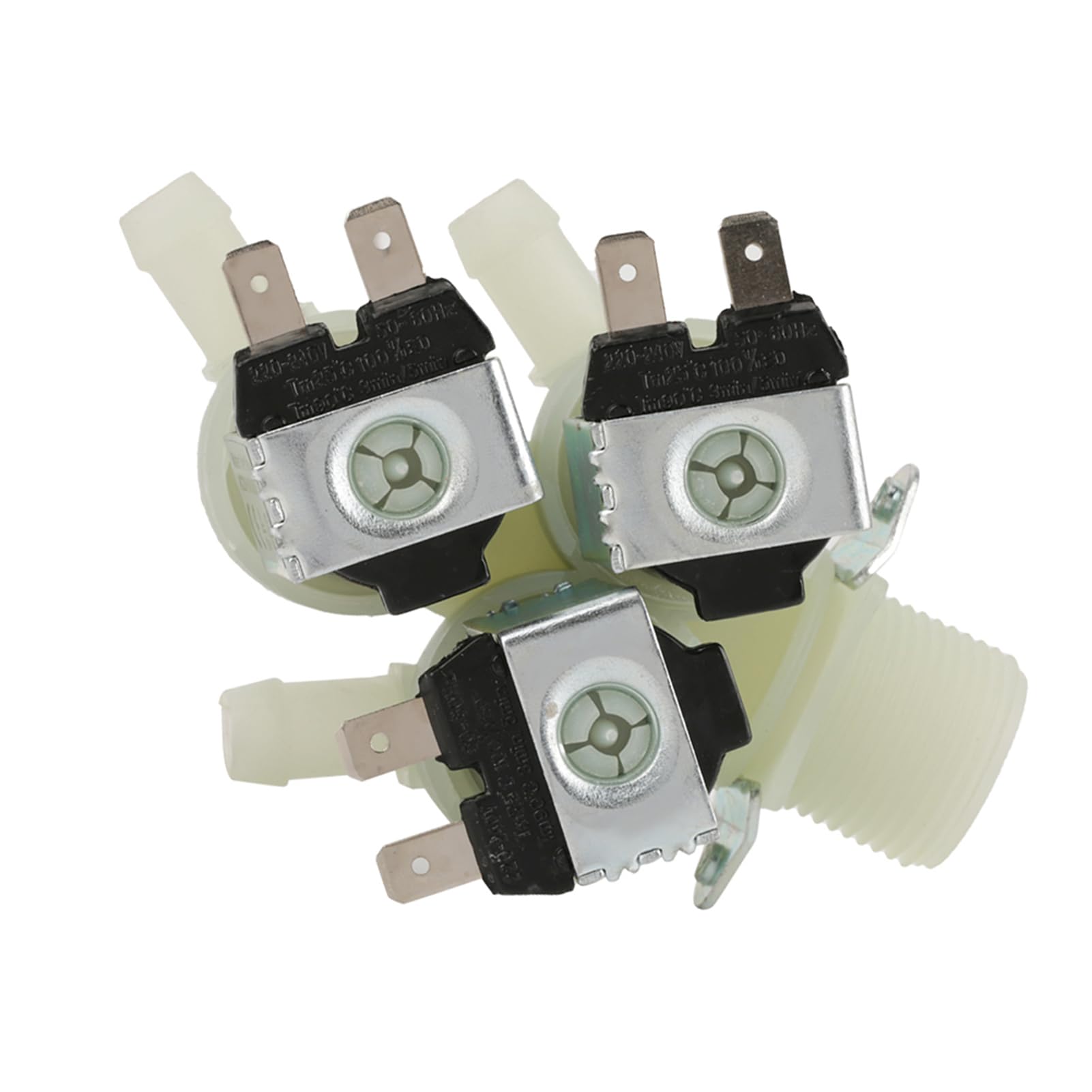 230V 3 Voies Solénoïde 3 Voies Entrée D'eau N/C Normal fermé électrovanne électrique Ac 220V G3/4,electrovanne 3 voies