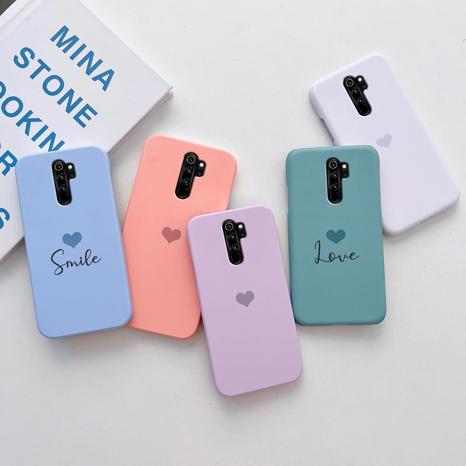 COLORflow Back Cover case Compatible with REDMI Note 8 PRO | Pastel Hearts Color Customized Back Cover Compatible with REDMI Note 8 PRO (B0CZ9CXV7T) Amazon Price History, Amazon Price Tracker