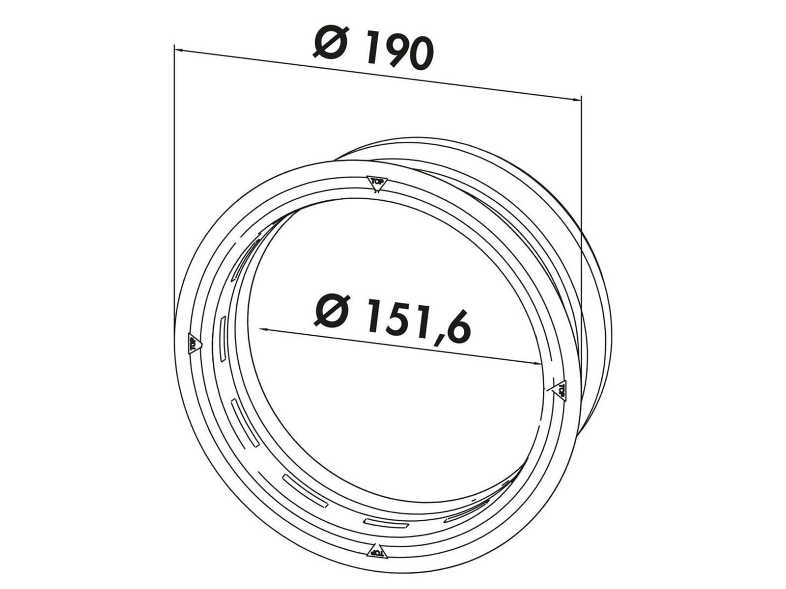Naber 405.1.064 Compair PRIME flow P-Turbo 150 Mauerkasten inkl. THERMOBOX