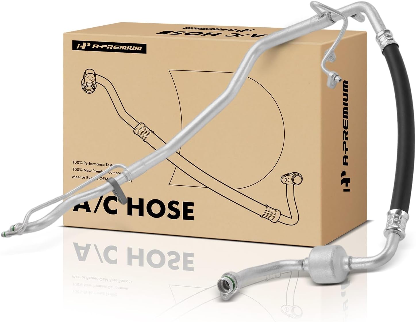 A-Premium A/C Suction and Liquid Line Hose Assembly Compatible with Nissan Sentra 2020-2025