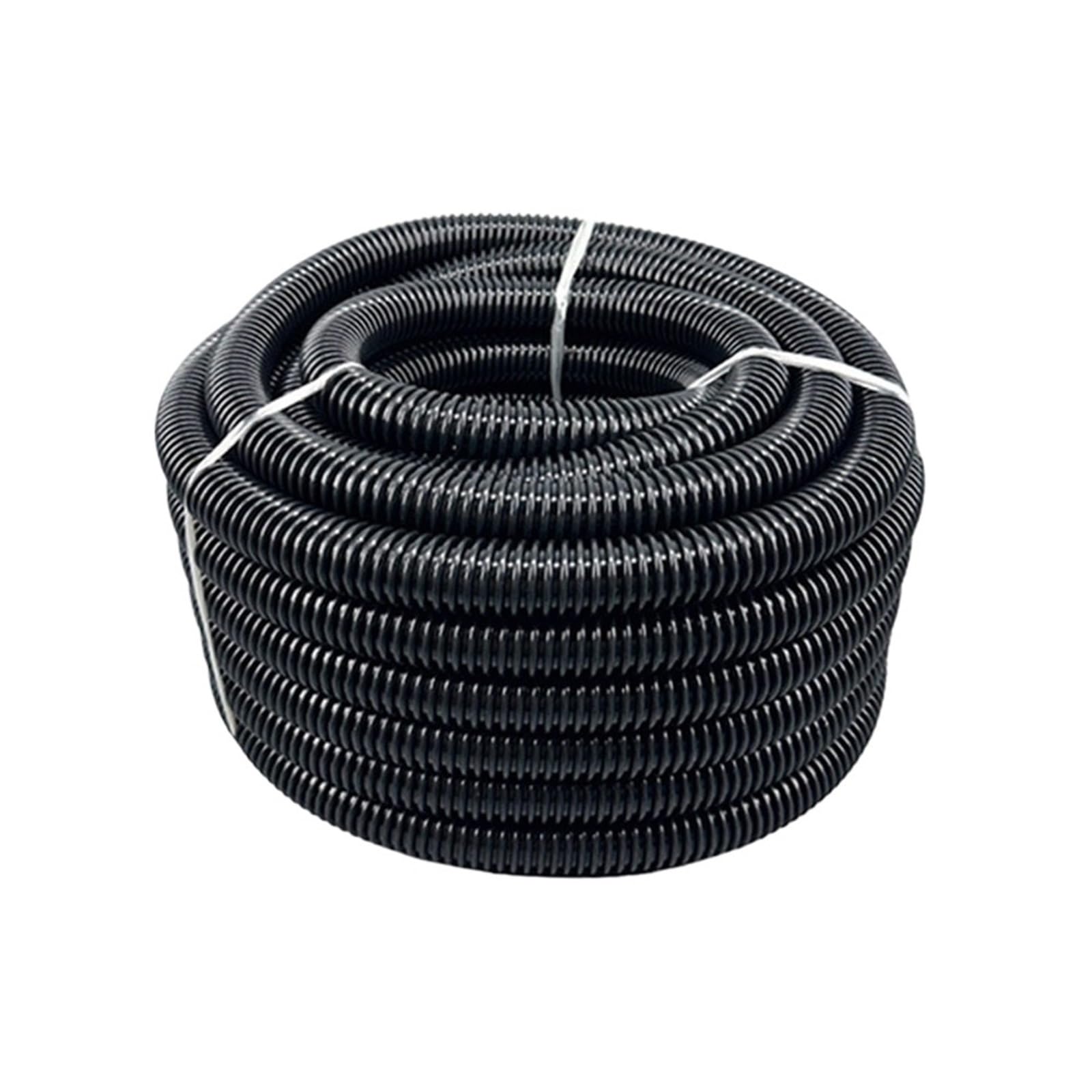 3.0m/5m Vacuum Cleaner Hose Inner Diameter 32mm Flexible Extended EVA Corrugated(Black-3.0m)
