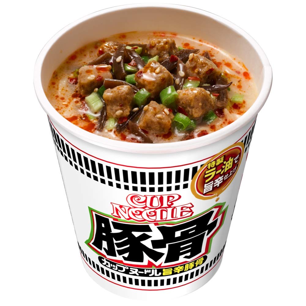 Amazon.co.jp: 日清 カップヌードル 旨辛豚骨 82g ×20個 : 食品・飲料