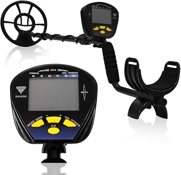 Professional Waterproof Metal Detector for Adults High Accuracy Pinpointer, 10" IP68 Coil, Large LCD Display, Advanced DSP Chip for Gold & Silver Detection