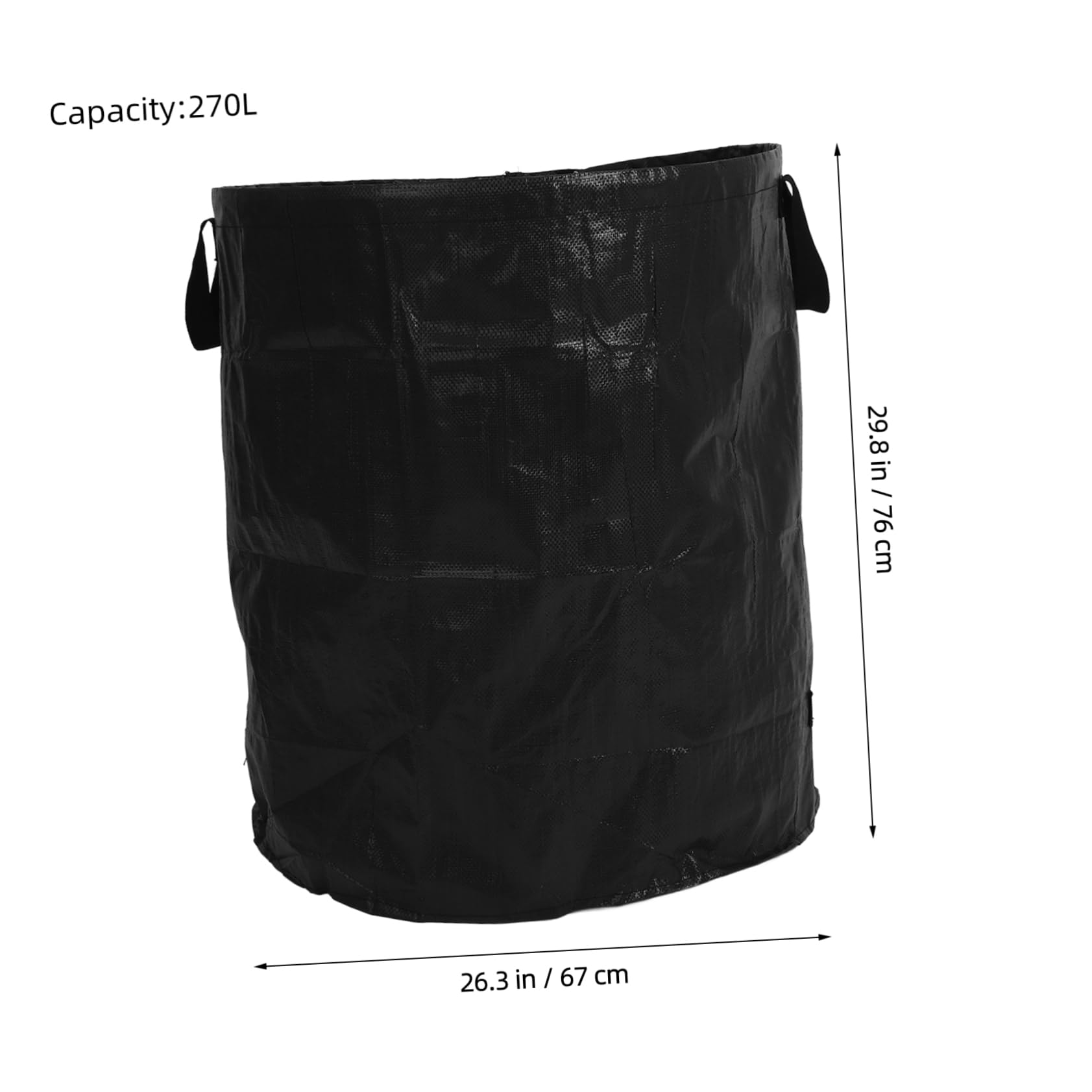 Didiseaon 2pezzi Sacco Pieghevole per Raccolta delle Foglie Sacco per Spazzatura da Giardino per Rifiuti da Giardino per Foglie Cadute Grande Capacità Robusto Utilizzabile per Erba Tagliata