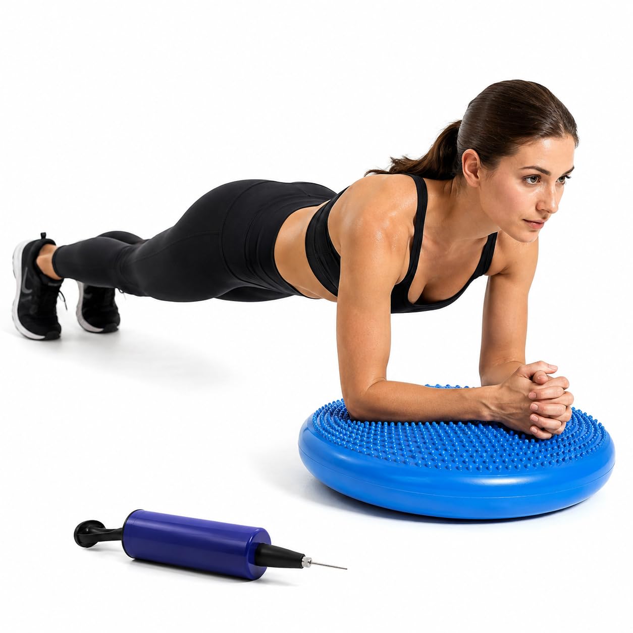 wobble balance board wooden balance trainer board for core strength stability & coordination non-slip balance board for home gym fitness workout physical therapy yoga standing desk