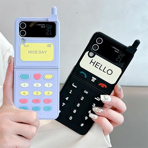 Miniatura 7 de Funda protectora para Samsung Galaxy Z Flip 4 Kawaii para mujer, funda protectora para niñas para Samsung Galaxy Z Flip 4, diseño a prueba de