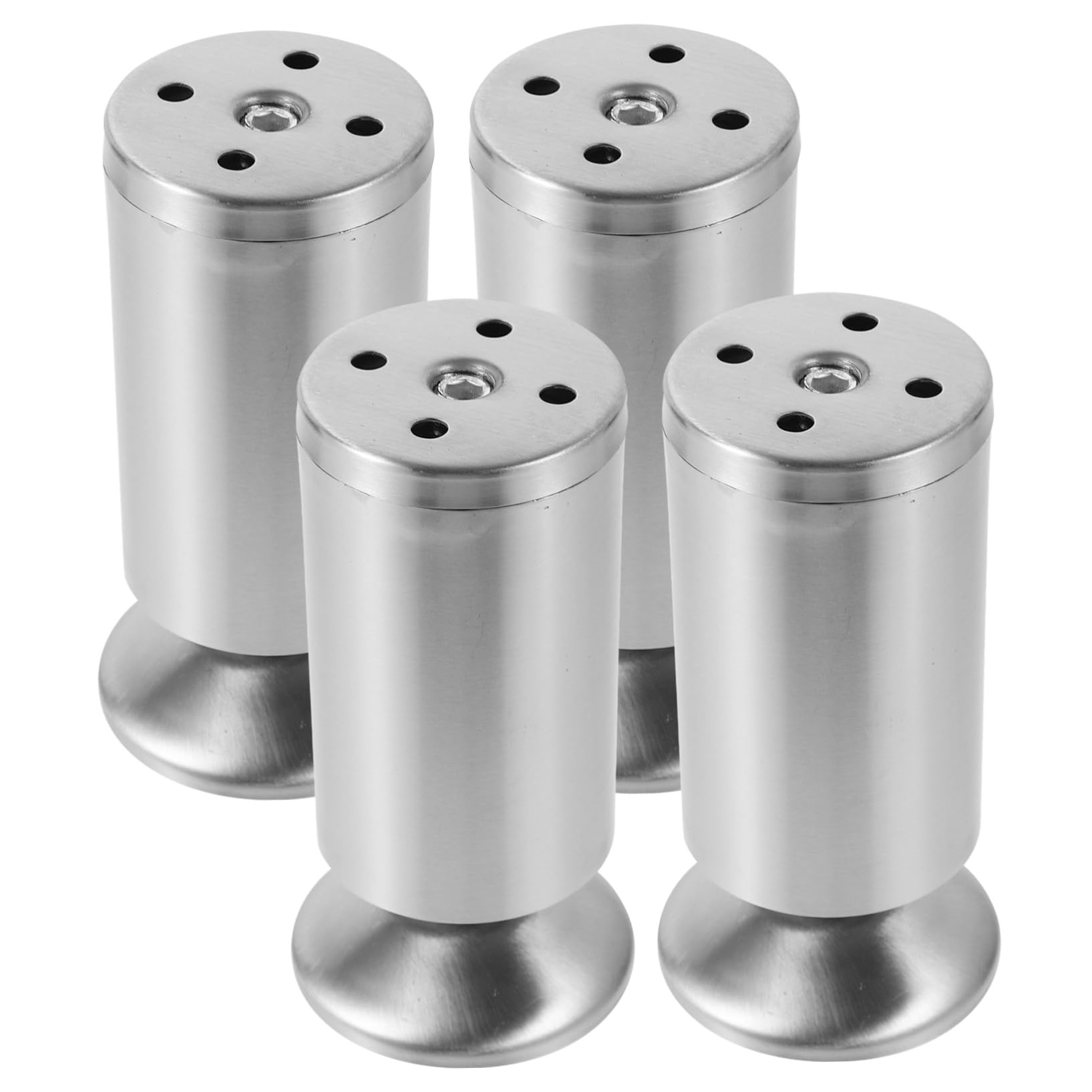 Pieds de meubles acier inoxydable antidérapants COHEALI pour rehausser armoire sans rouille