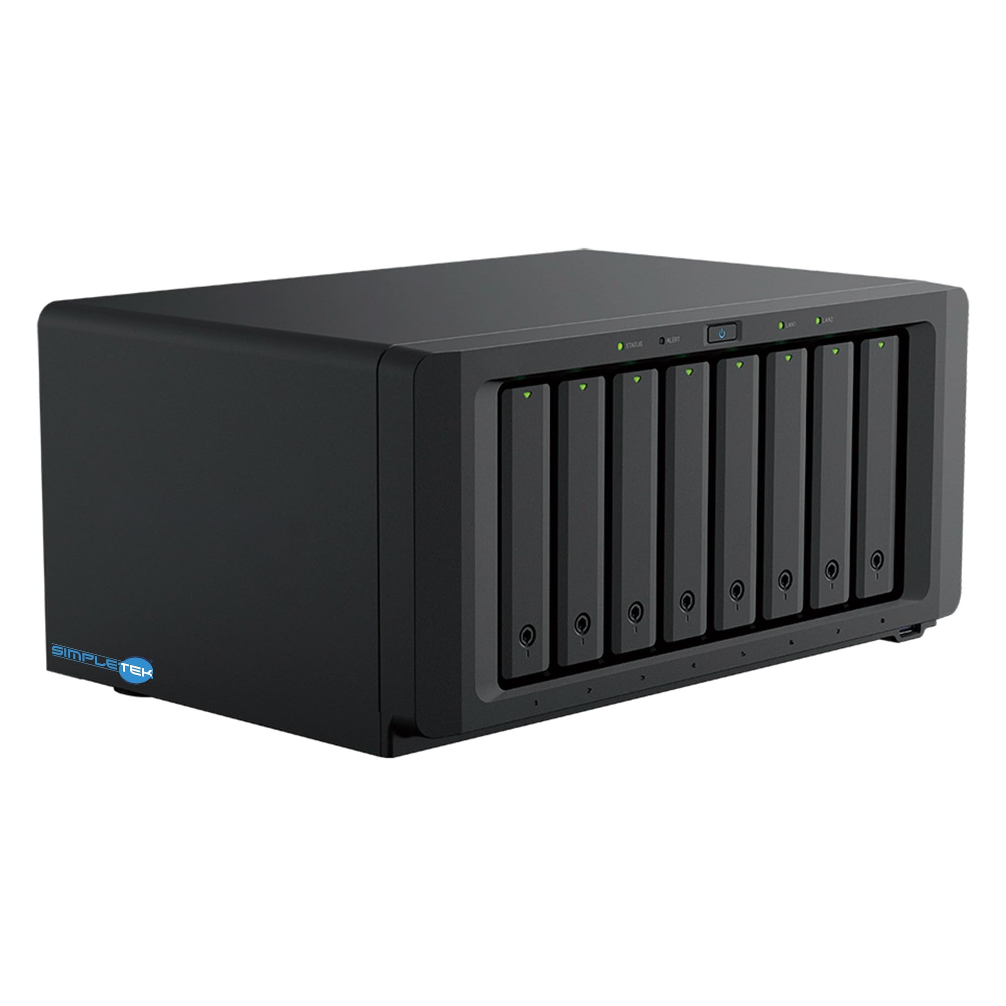 SIMPLETEK - Server NAS 8-Bay 8x2TB HDD Dual Core 8GB ECC (Ricondizionato)