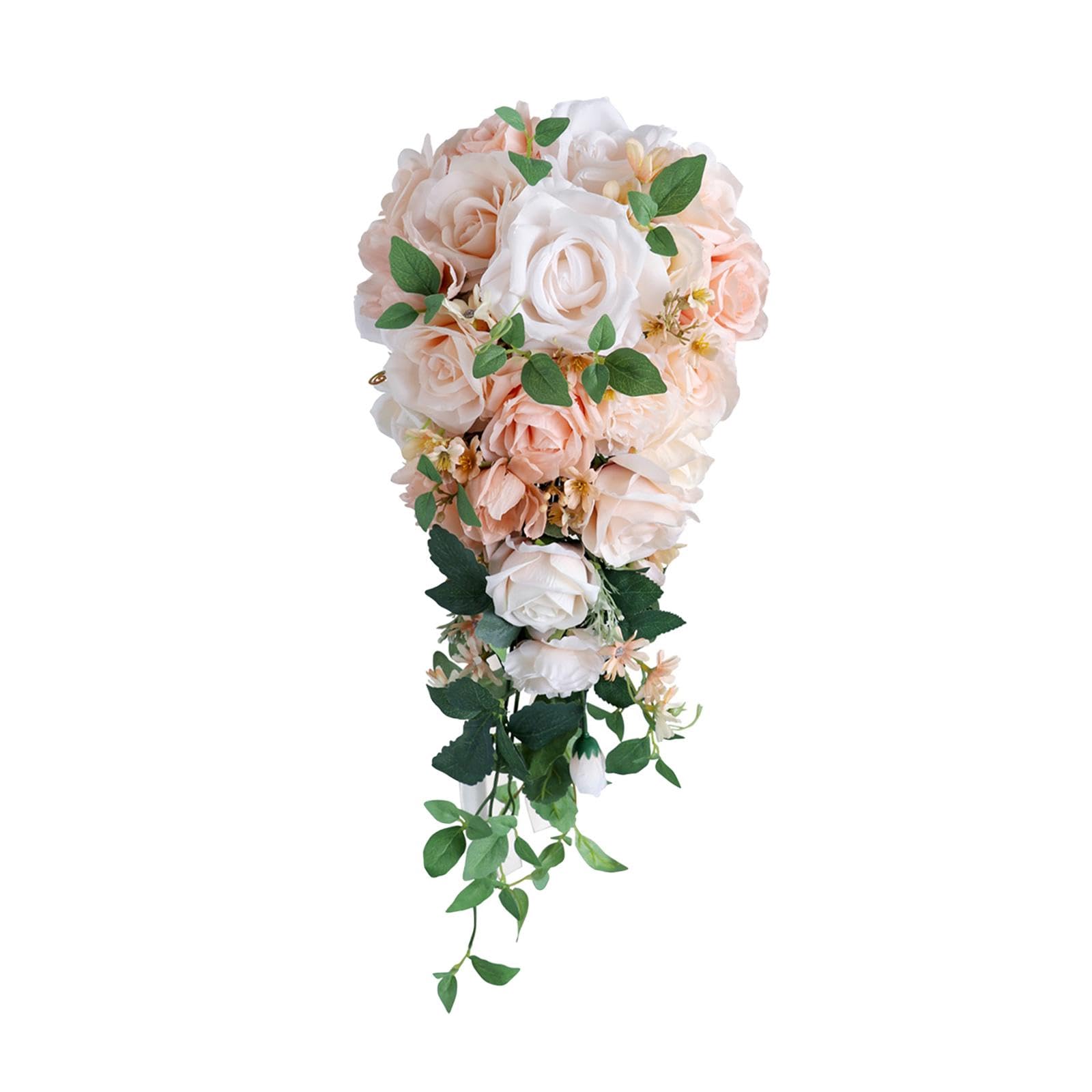 Bouquet Da Sposa per La Sposa, Damigelle, Sposa Che Tiene in Mano I Fiori, Bouquet Da Sposa
