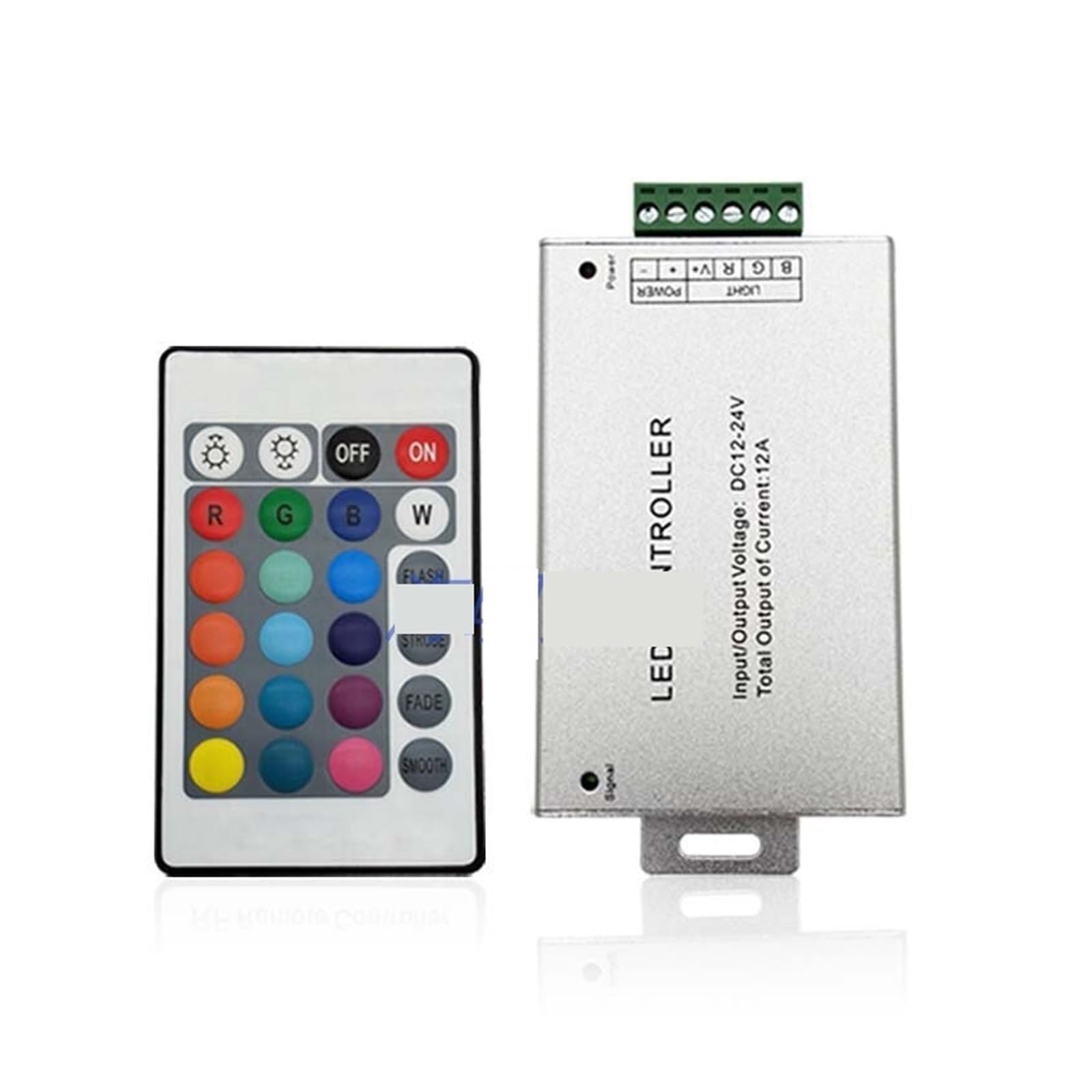 Módulo de barra de luz LED con controlador RGB y carcasa de aluminio para iluminación ambiental