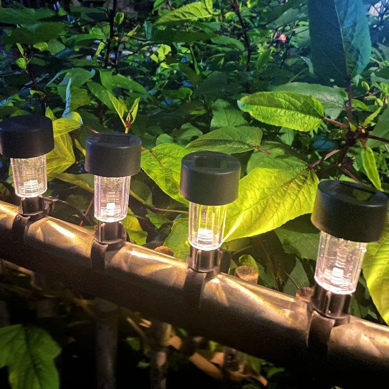 Image of VIVITO Solar Pool & Garden Lights | Color Changing Floating RGB LED Lights with Auto On /Off | Waterproof Solar Pathway & Fence Lights for Pool, Lawn, Patio, Garden, Christmas (Multicolor, 10 Pieces)