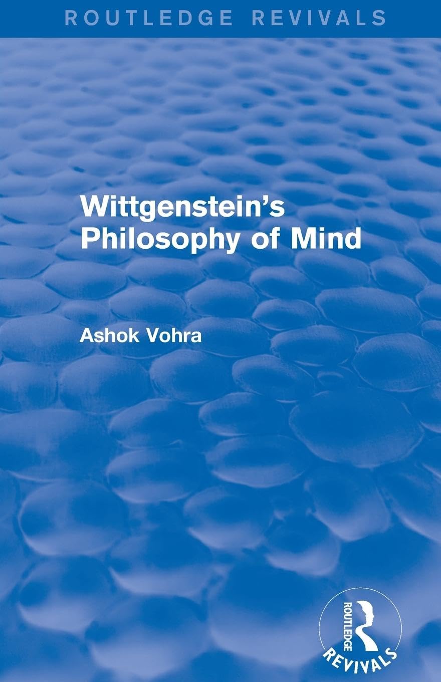 Amazon | Wittgenstein's Philosophy of Mind (Routledge Revivals