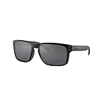 Oakley Holbrook Prizm Polarized Sunglasses, Mtt Black W/Prizm Black Polar, One Size