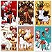 6 Pack African American Birthday Greeting Cards, Cute Birthday Card, Black Girl Queen Happy Birthday card for Wife, Girlfriend, Sisters with Envelope