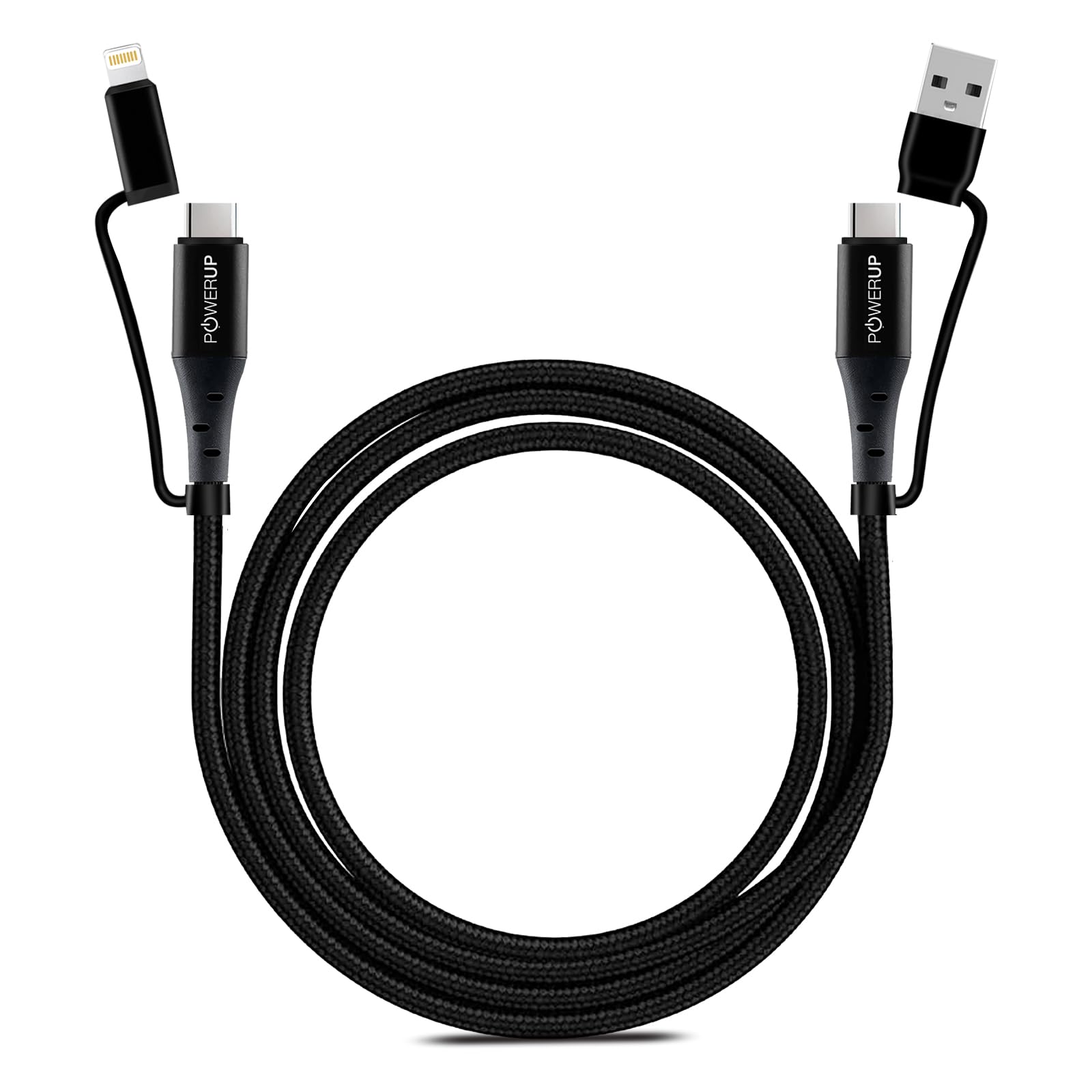 See full amazon price history chart for POWERUP Power Sharing 1.5M 4in1 Multiple USB Charging Cable Type C/USB-A to Type C/Lightning Sync & Charge Compatible with All iPhone,iPad & Mobile/Tablet - Black POWERUP Power Sharing 1.5M 4in1 Multiple USB Charging Cable Type C/USB-A to Type C/Lightning Sync & Charge Compatible with All iPhone,iPad & Mobile/Tablet - Black (B0CBPQF8GB) Amazon Price History, Amazon Price Tracker